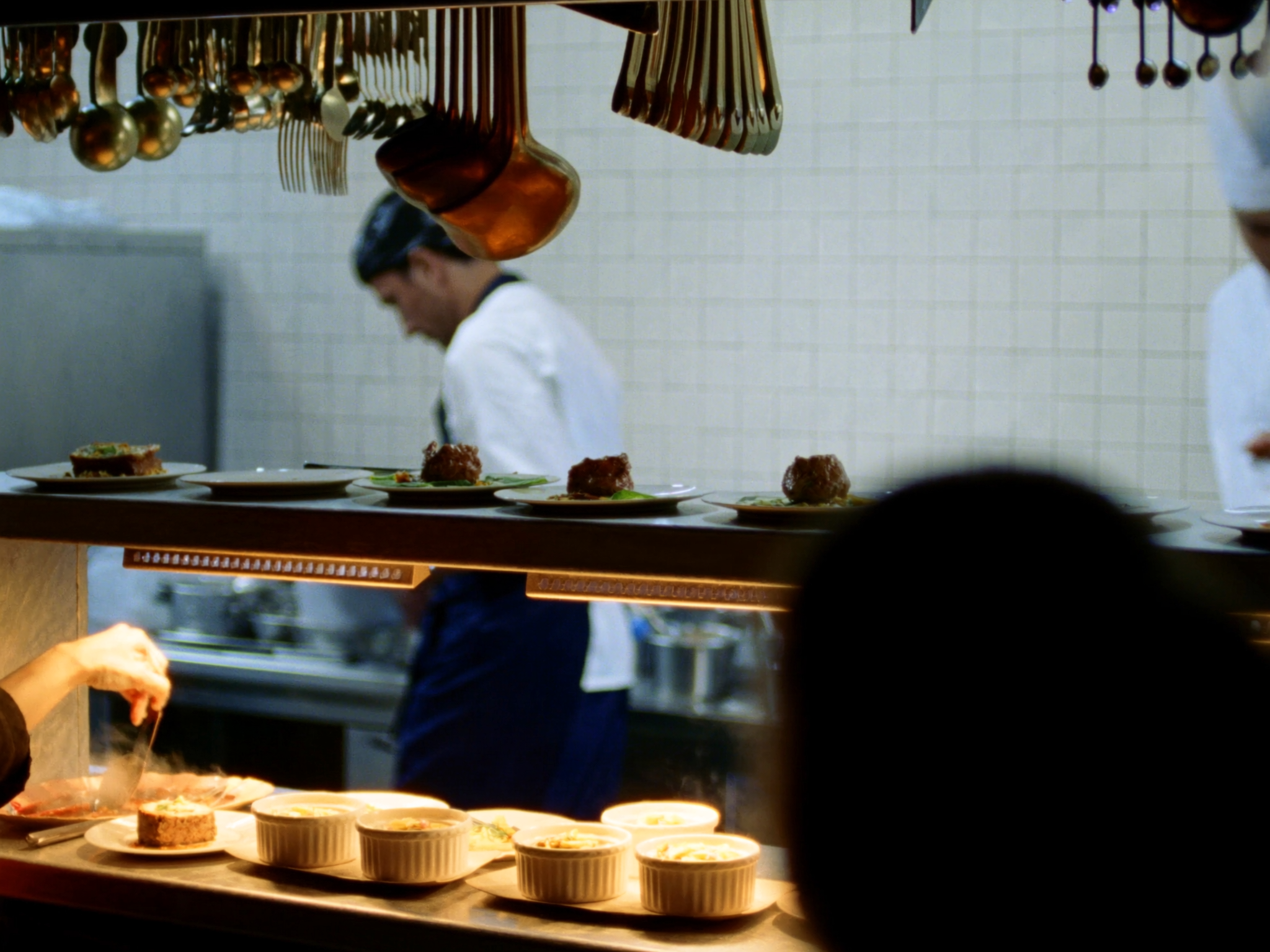 A working Australian kitchen at evening service