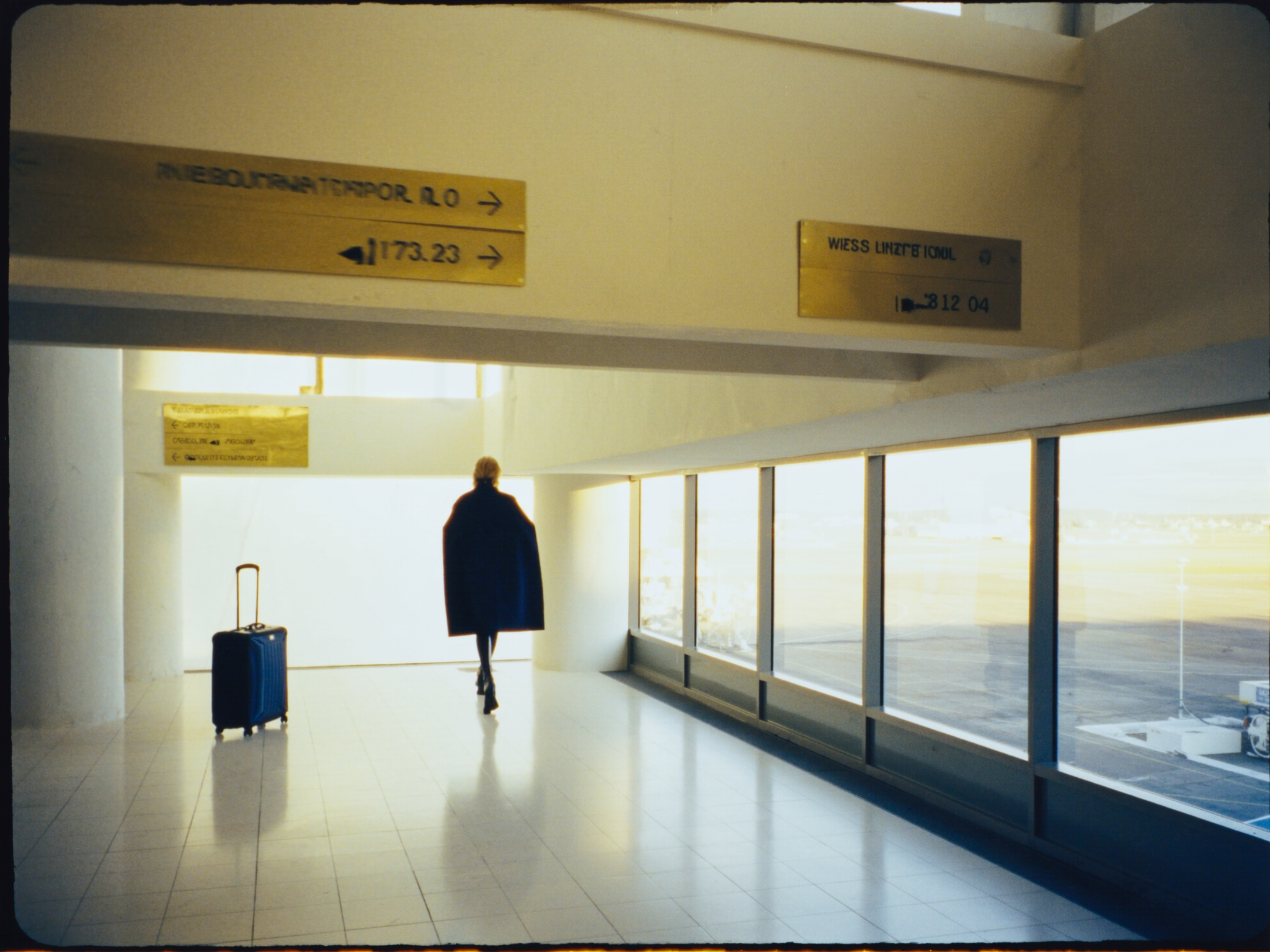 New hire arriving at Melbourne airport